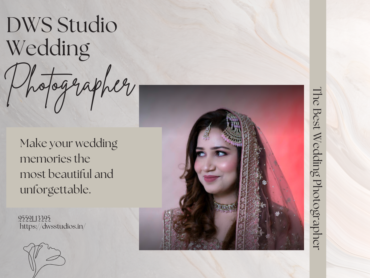 Welcome to DWS Studio – your premier destination for capturing timeless moments! Situated at 1/334, Sector 1, Vikas Nagar, Lucknow, Uttar Pradesh 226022, we are a dedicated team of passionate professionals specializing in various facets of photography and videography.  Wedding Photographer Lucknow: As one of Lucknow’s leading wedding photographers, we specialize in crafting enchanting narratives through our lens, preserving the essence of your special day.